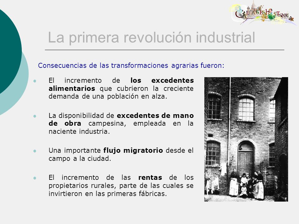 La primera revolución industrial