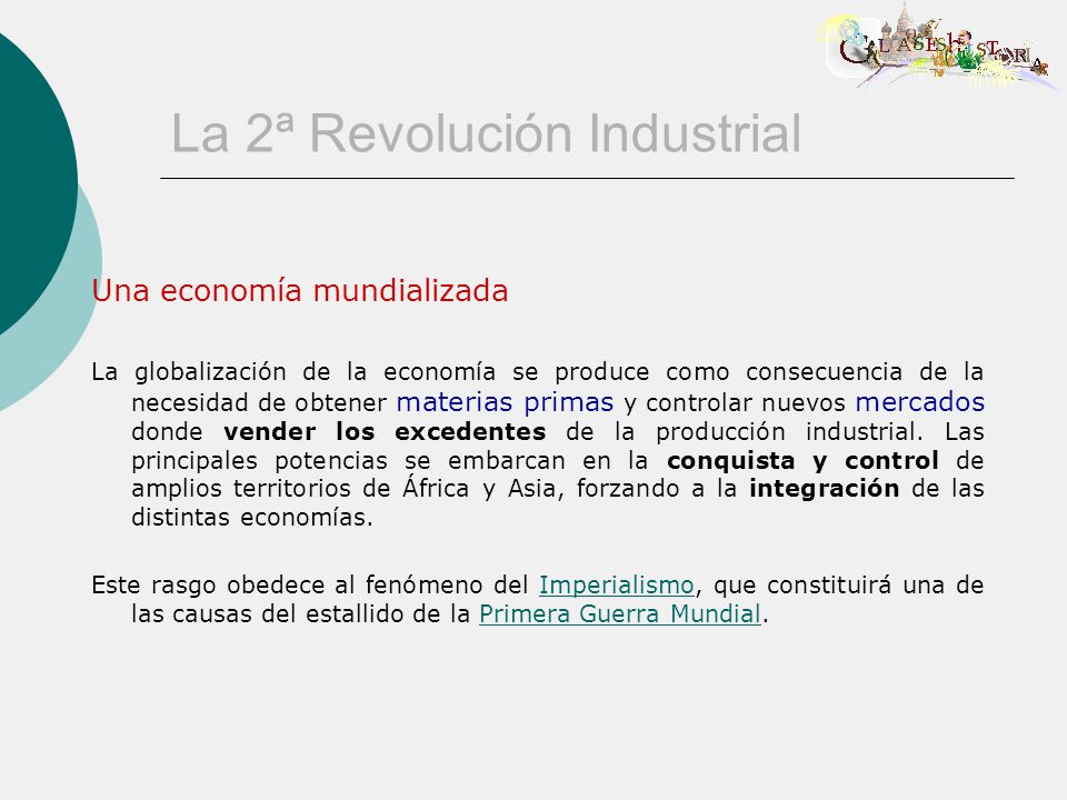 La 2ª Revolución Industrial