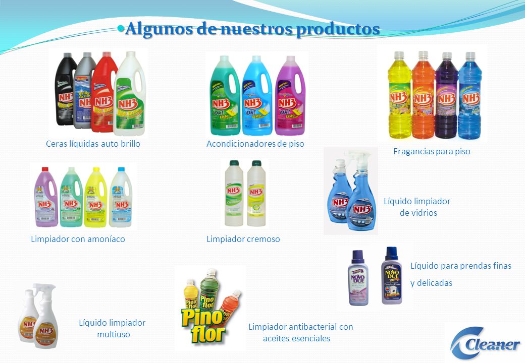 Algunos de nuestros productos