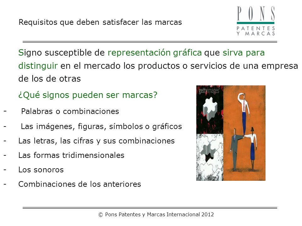 © Pons Patentes y Marcas Internacional 2012