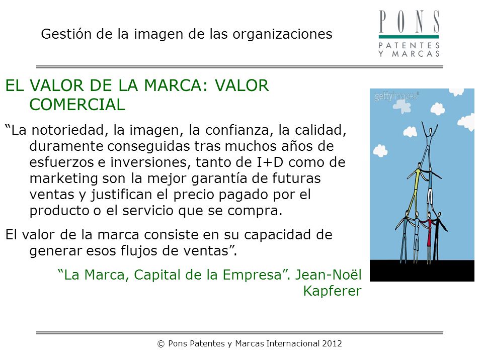 © Pons Patentes y Marcas Internacional 2012