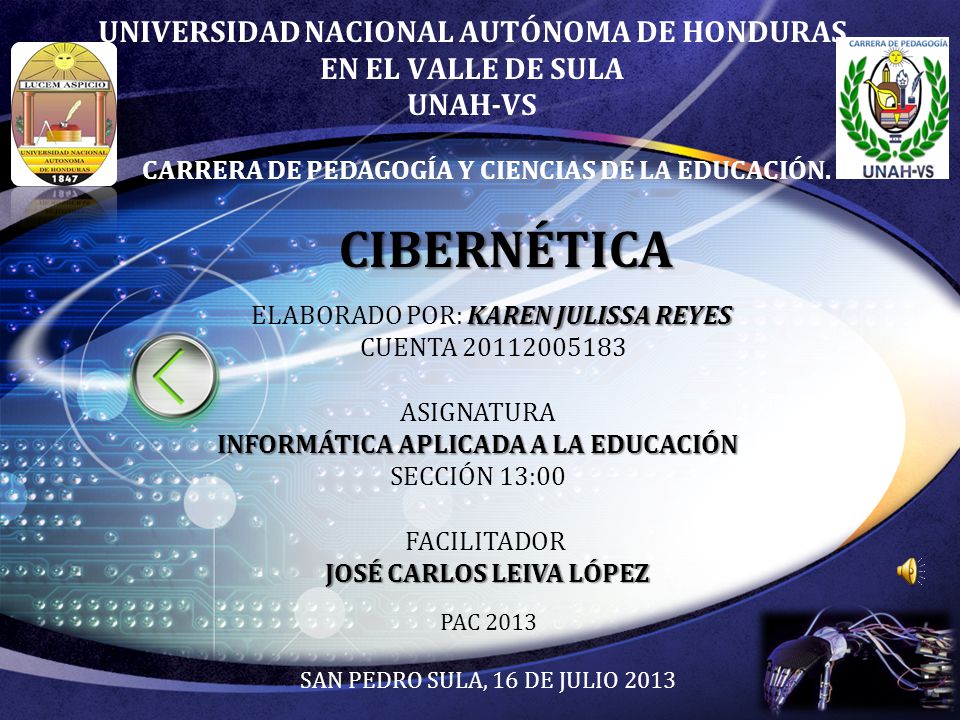 UNIVERSIDAD NACIONAL AUTÓNOMA DE HONDURAS EN EL VALLE DE SULA UNAH-VS