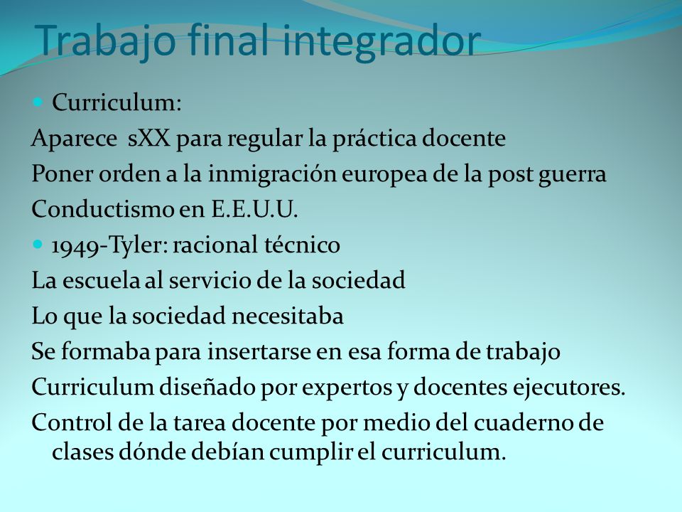 Trabajo final integrador