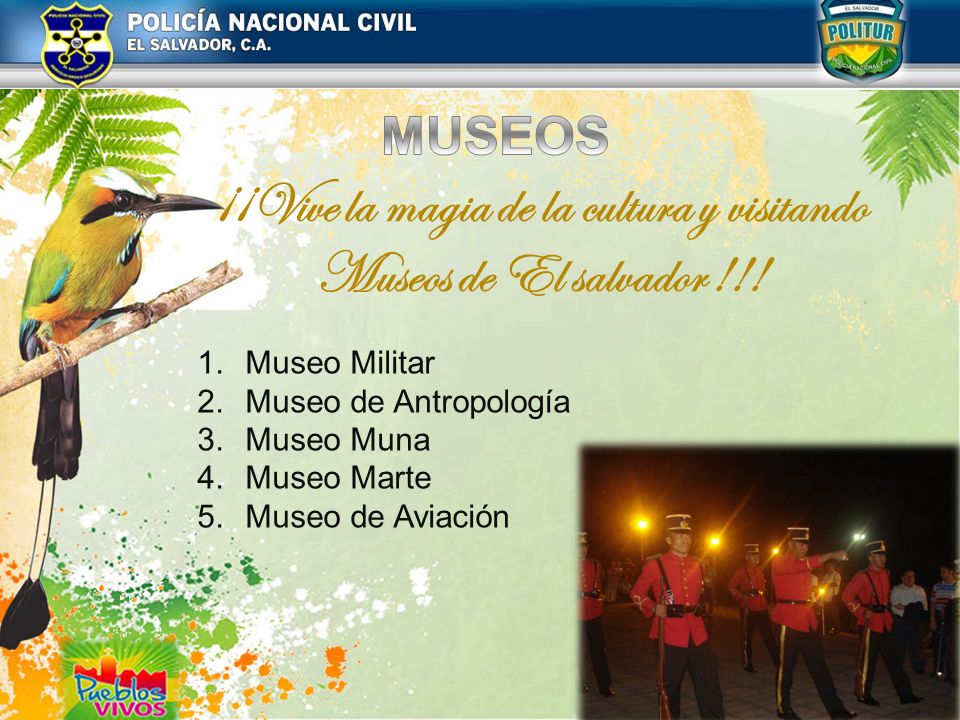 ¡¡Vive la magia de la cultura y visitando Museos de El salvador !!!