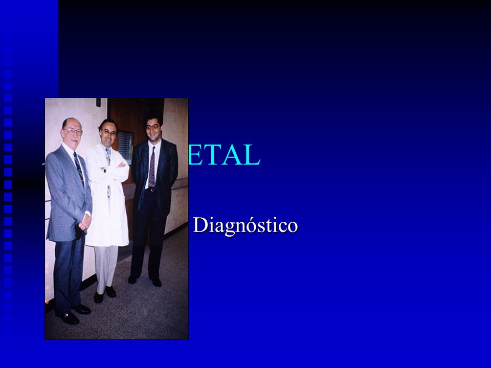 ANEMIA FETAL Diagnóstico