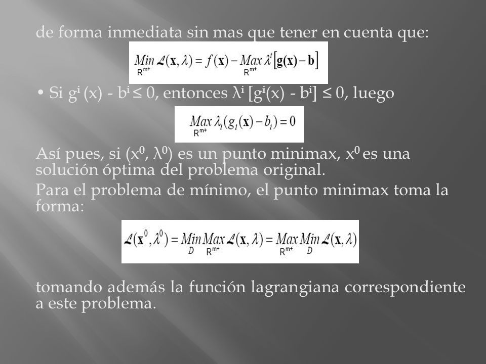 de forma inmediata sin mas que tener en cuenta que: