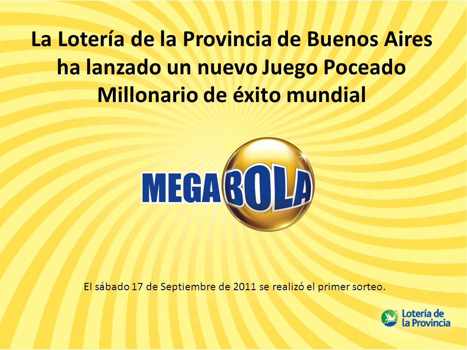 La Lotería de la Provincia de Buenos Aires ha lanzado un nuevo Juego Poceado Millonario de éxito mundial