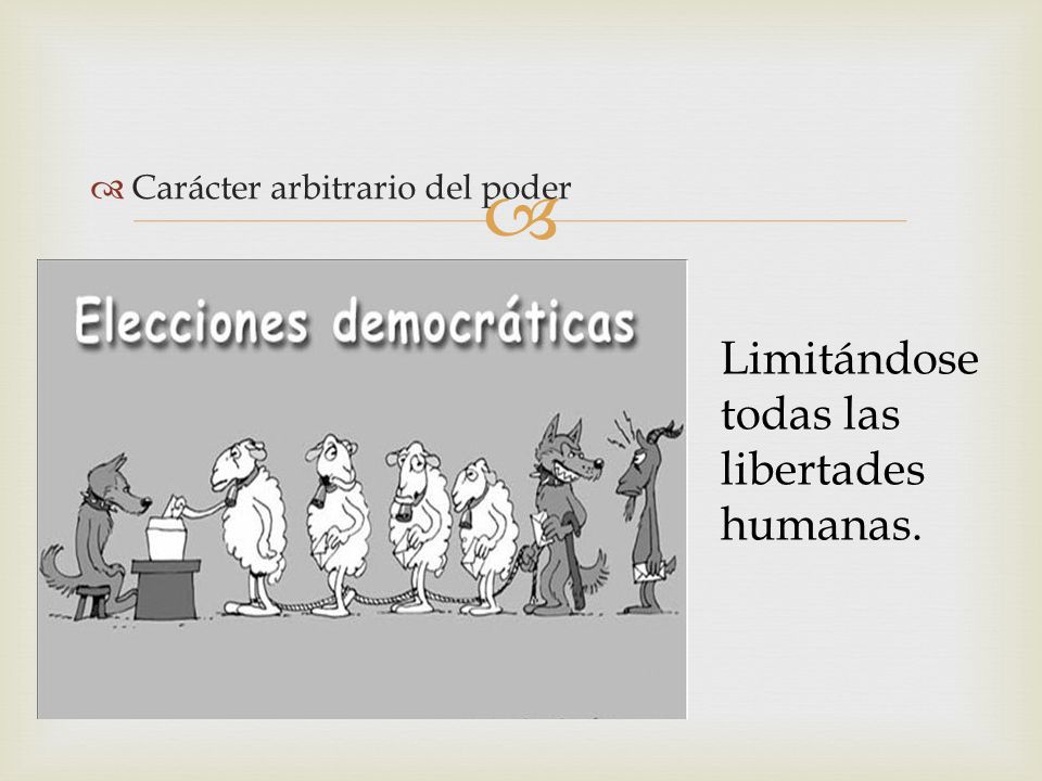 Limitándose todas las libertades humanas.