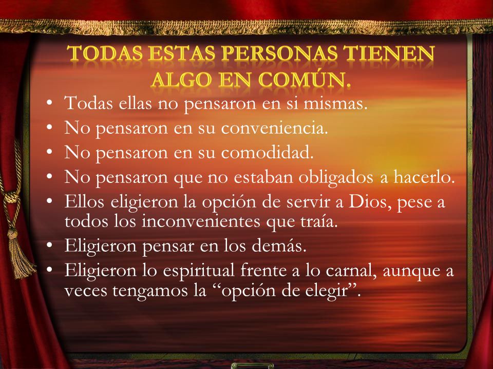 Todas estas personas tienen algo en común.