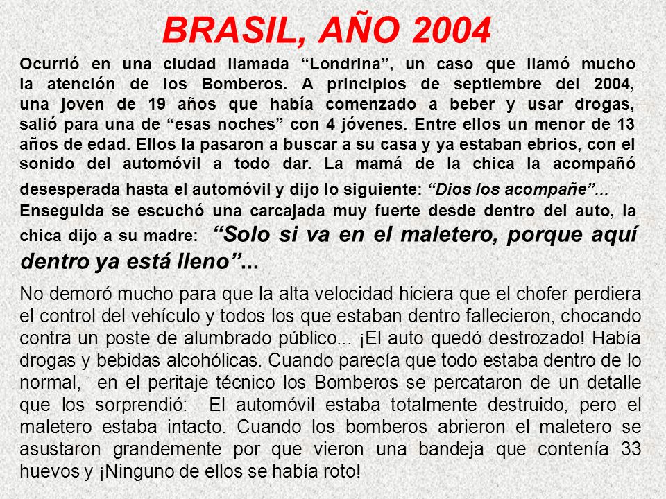 BRASIL, AÑO 2004