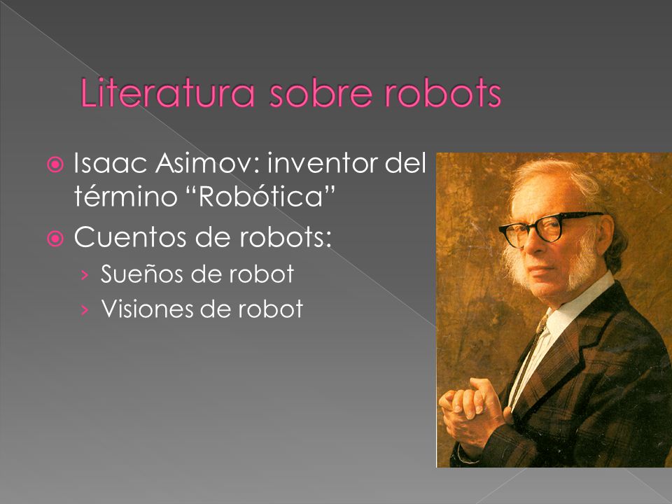 Literatura sobre robots