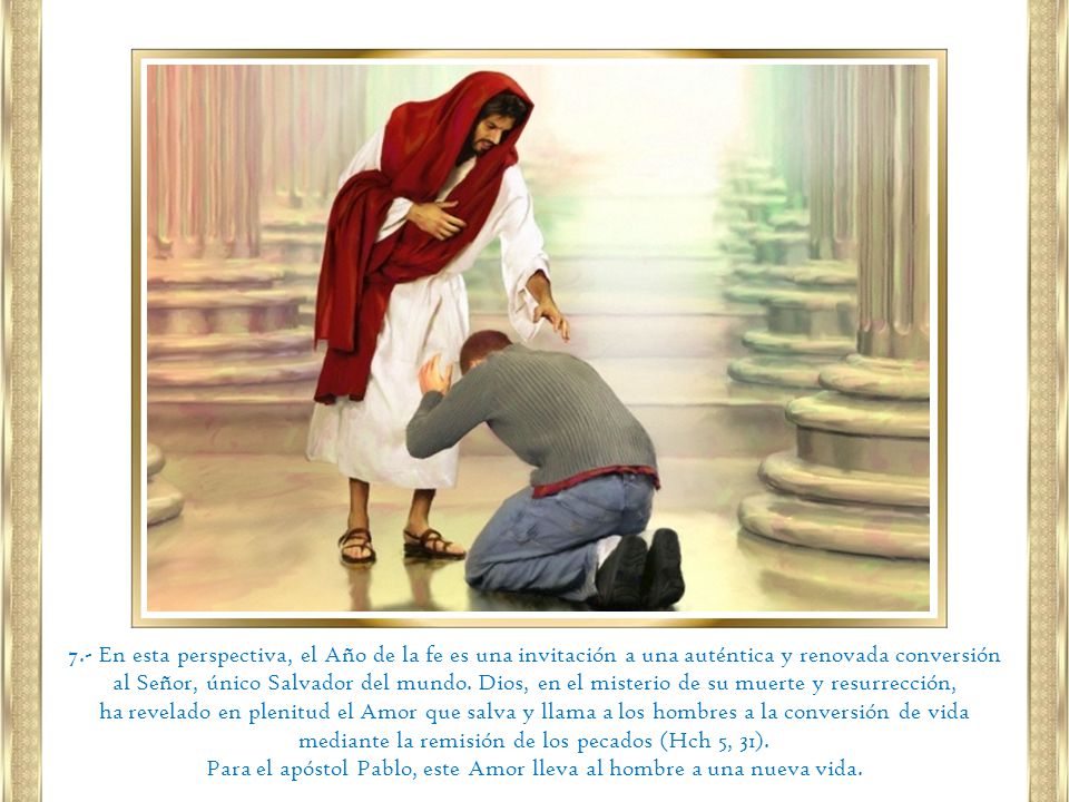 Para el apóstol Pablo, este Amor lleva al hombre a una nueva vida.