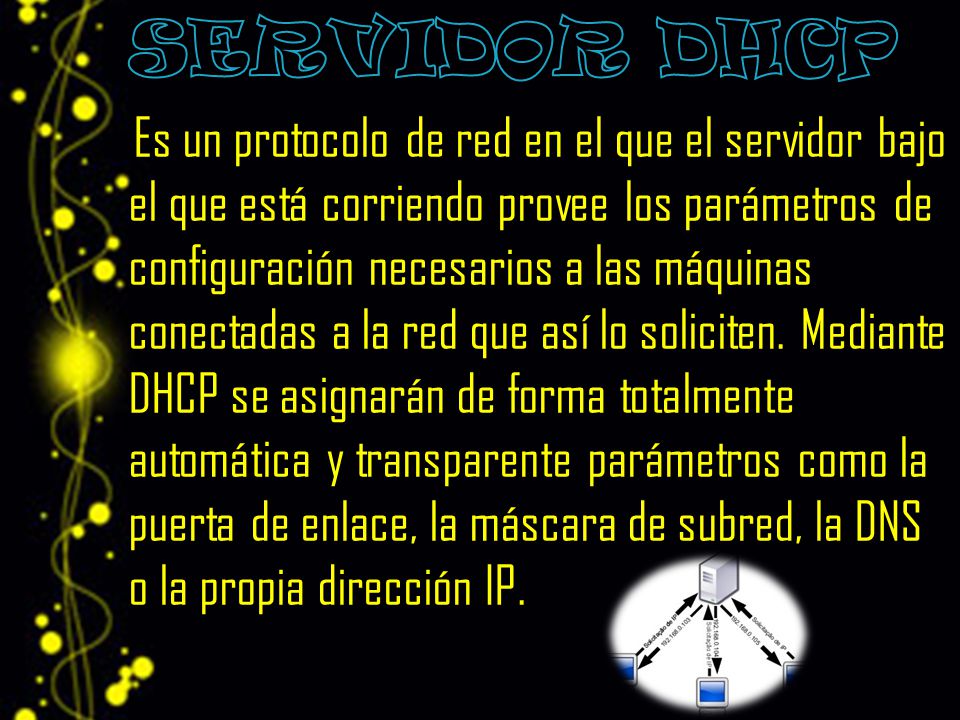 SERVIDOR DHCP