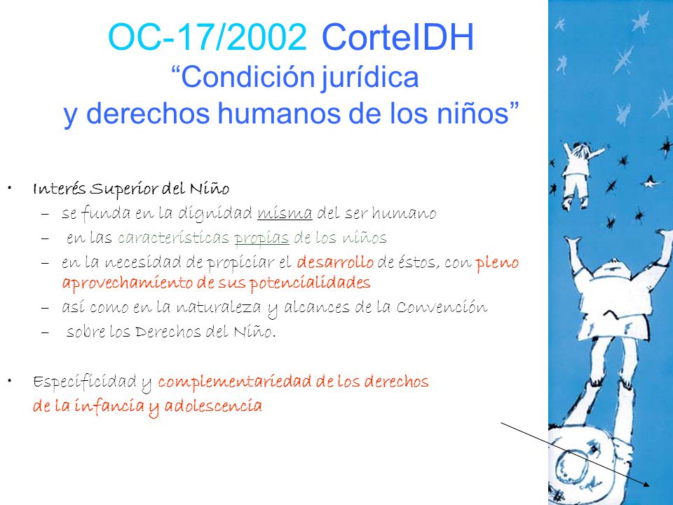 OC-17/2002 CorteIDH Condición jurídica y derechos humanos de los niños