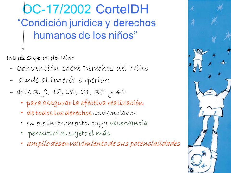 OC-17/2002 CorteIDH Condición jurídica y derechos humanos de los niños