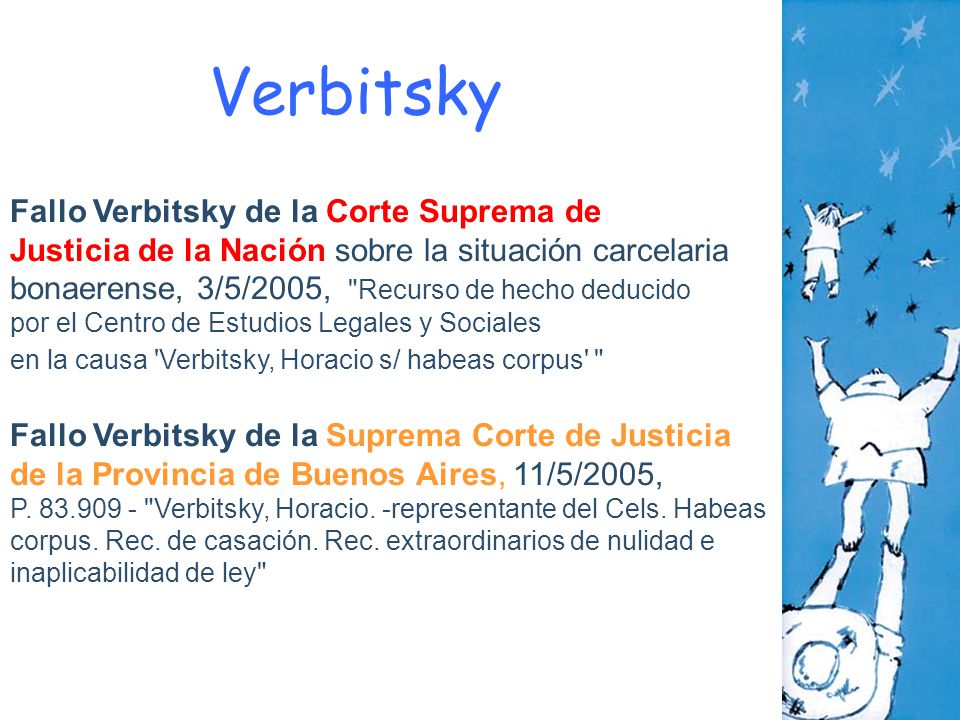 Verbitsky Fallo Verbitsky de la Corte Suprema de
