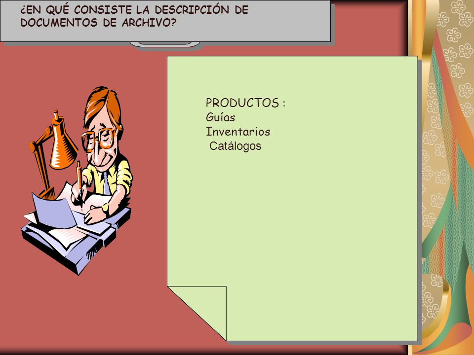 PRODUCTOS : Guías Inventarios Catálogos