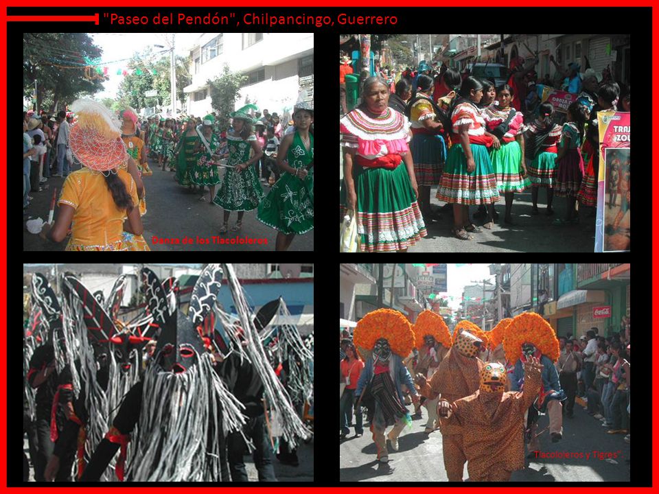 E Paseo del Pendón , Chilpancingo, Guerrero Danza de los Tlacololeros