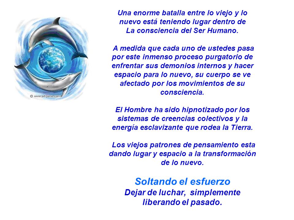 Soltando el esfuerzo Dejar de luchar, simplemente liberando el pasado.