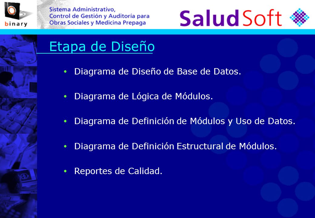 Etapa de Diseño Diagrama de Diseño de Base de Datos.