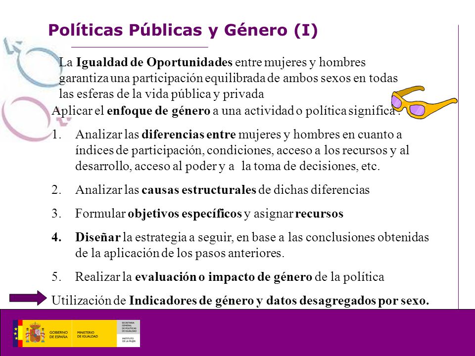Políticas Públicas y Género (I)