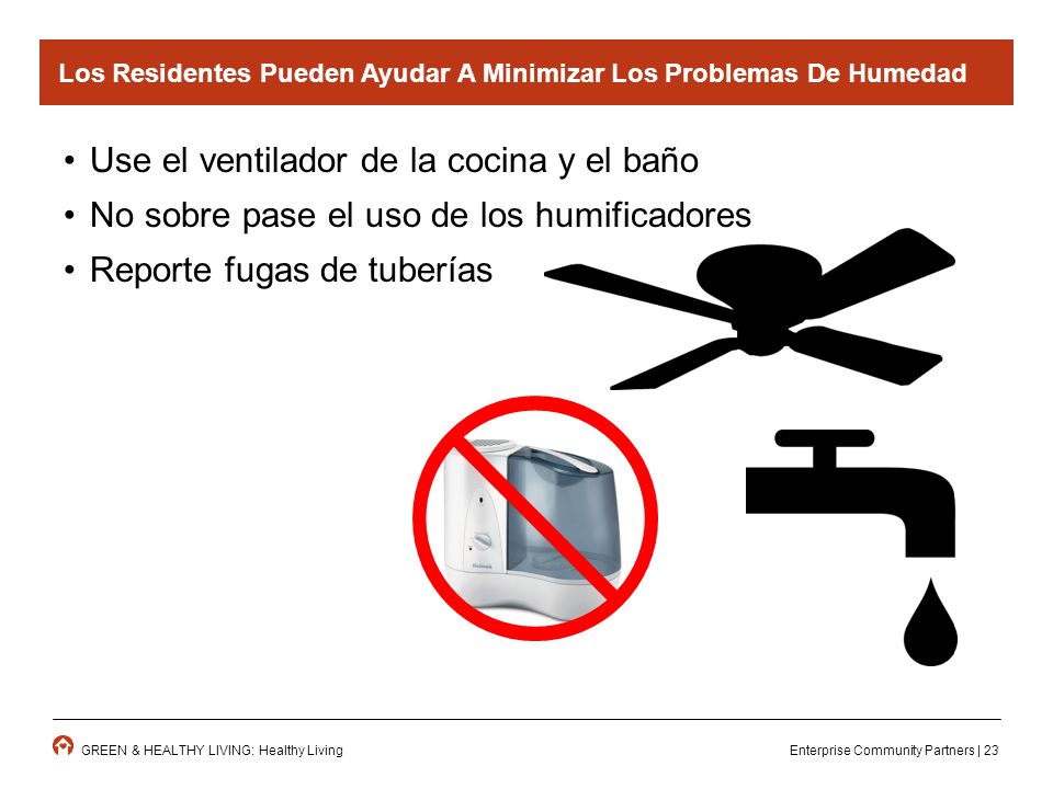 Los Residentes Pueden Ayudar A Minimizar Los Problemas De Humedad