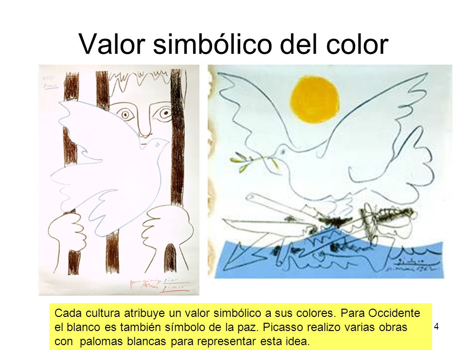 Valor simbólico del color