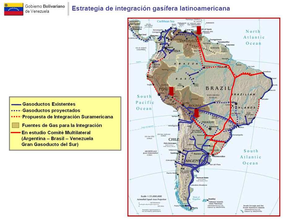 Estrategia de integración gasífera latinoamericana