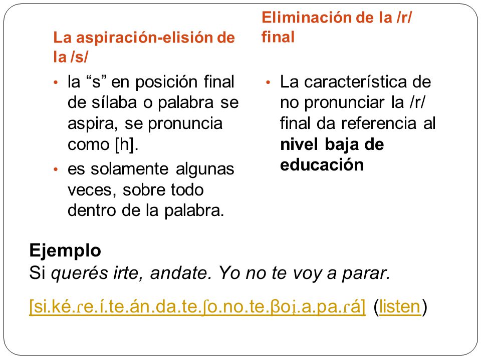 Si querés irte, andate. Yo no te voy a parar.