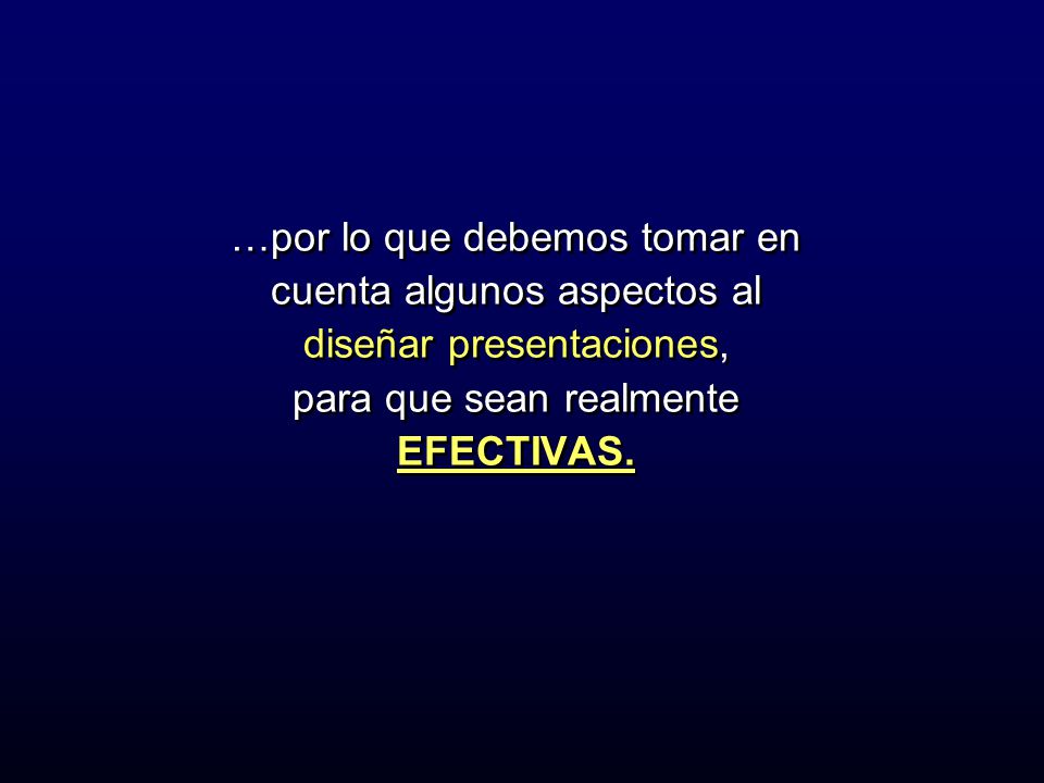 …por lo que debemos tomar en cuenta algunos aspectos al