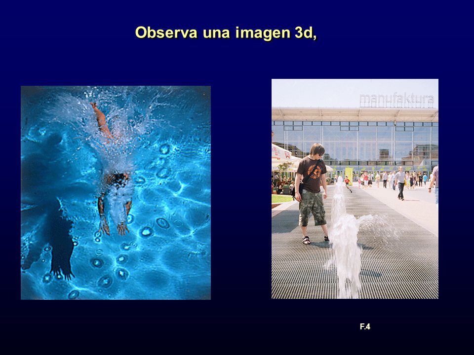 Observa una imagen 3d, F.4