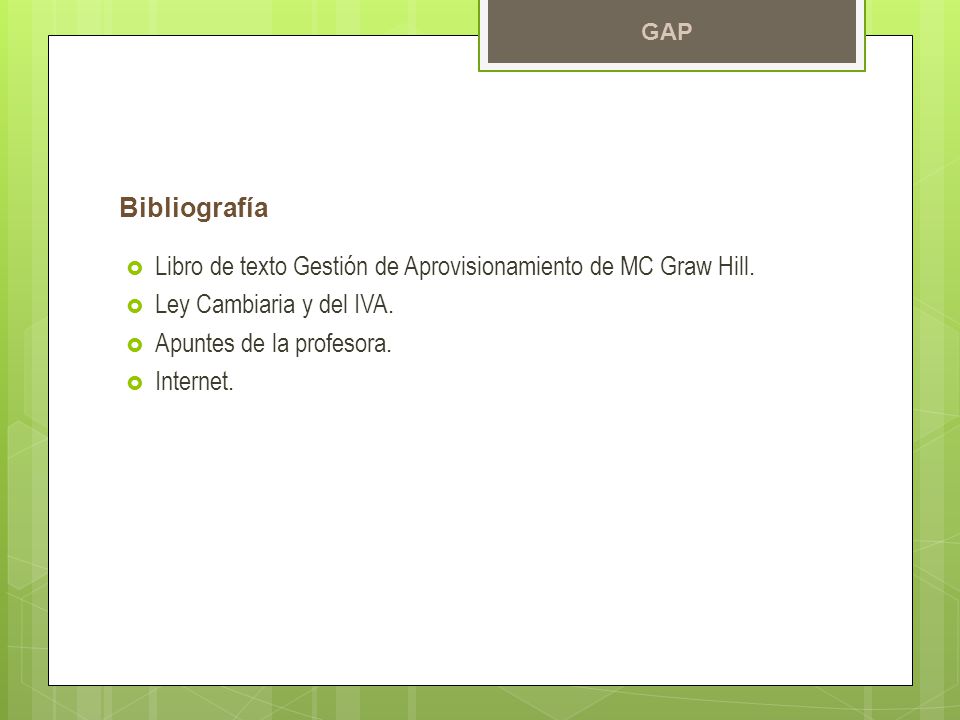 Libro de texto Gestión de Aprovisionamiento de MC Graw Hill.