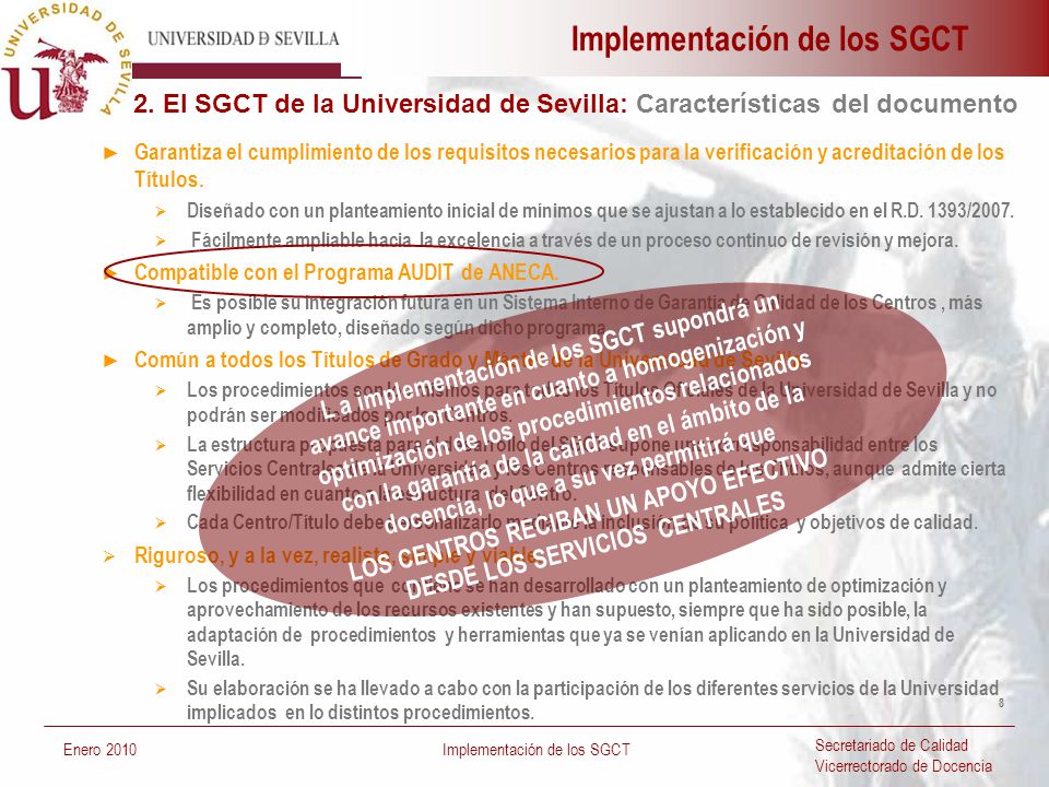 LOS CENTROS RECIBAN UN APOYO EFECTIVO DESDE LOS SERVICIOS CENTRALES