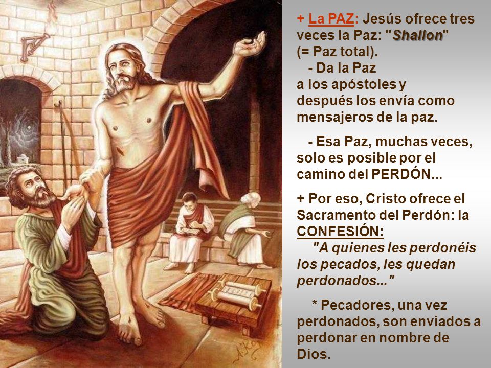 + La PAZ: Jesús ofrece tres veces la Paz: Shallon