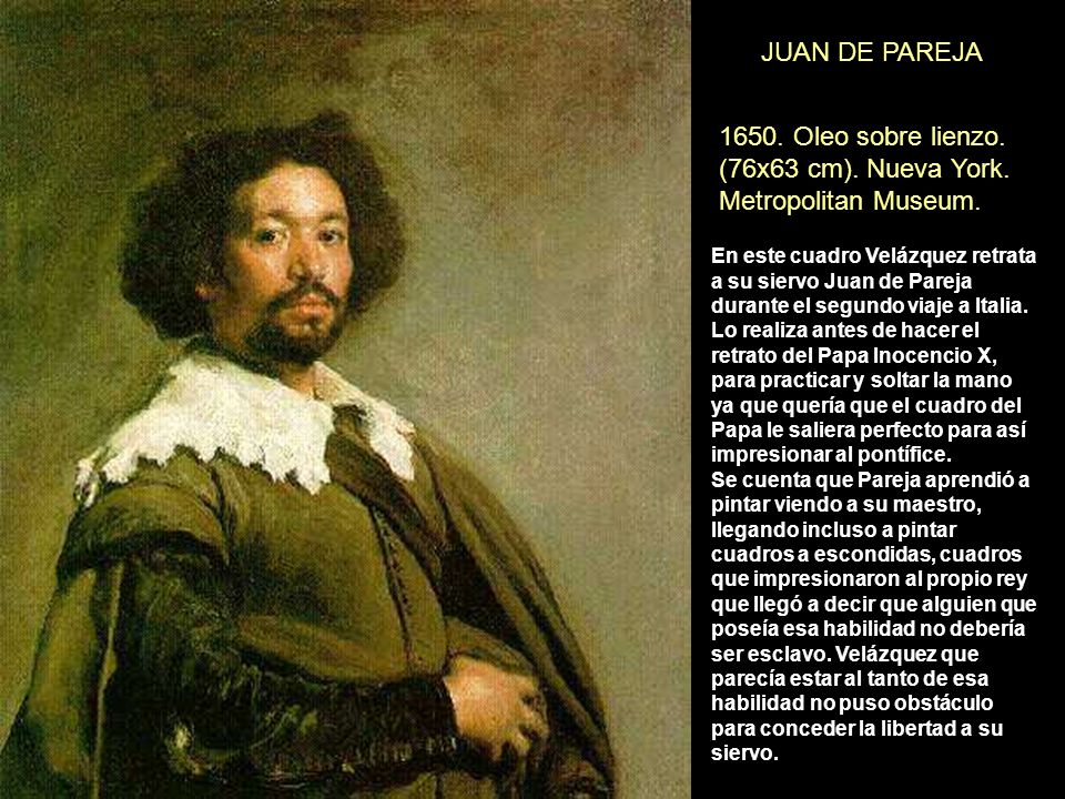 1650. Oleo sobre lienzo. (76x63 cm). Nueva York. Metropolitan Museum.