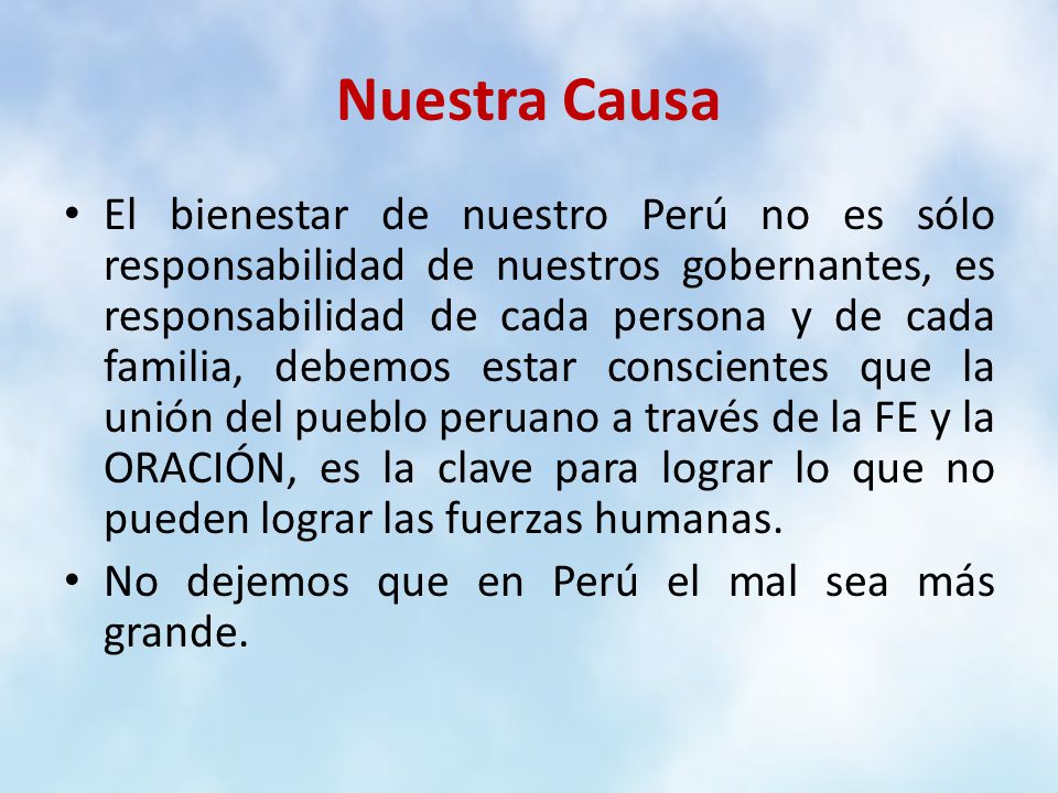 Nuestra Causa