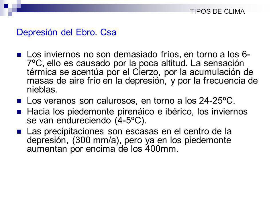 Los veranos son calurosos, en torno a los 24-25ºC.
