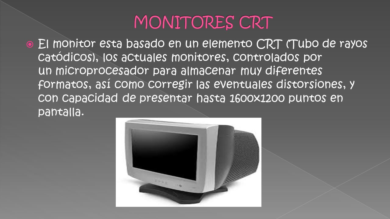 MONITORES CRT