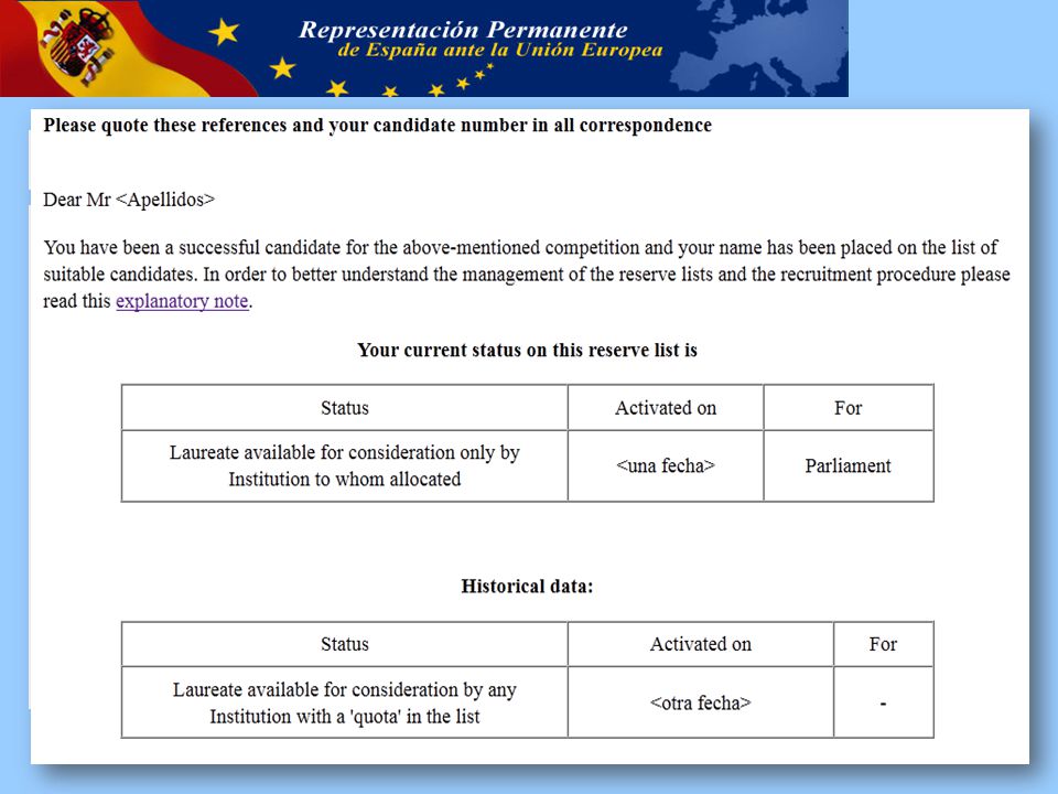 3. Lista de Reserva 40