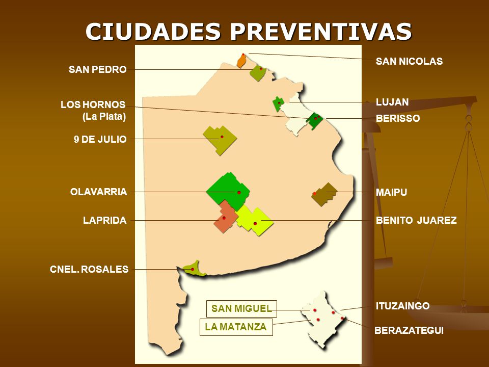 CIUDADES PREVENTIVAS SAN NICOLAS SAN PEDRO LOS HORNOS (La Plata) LUJAN