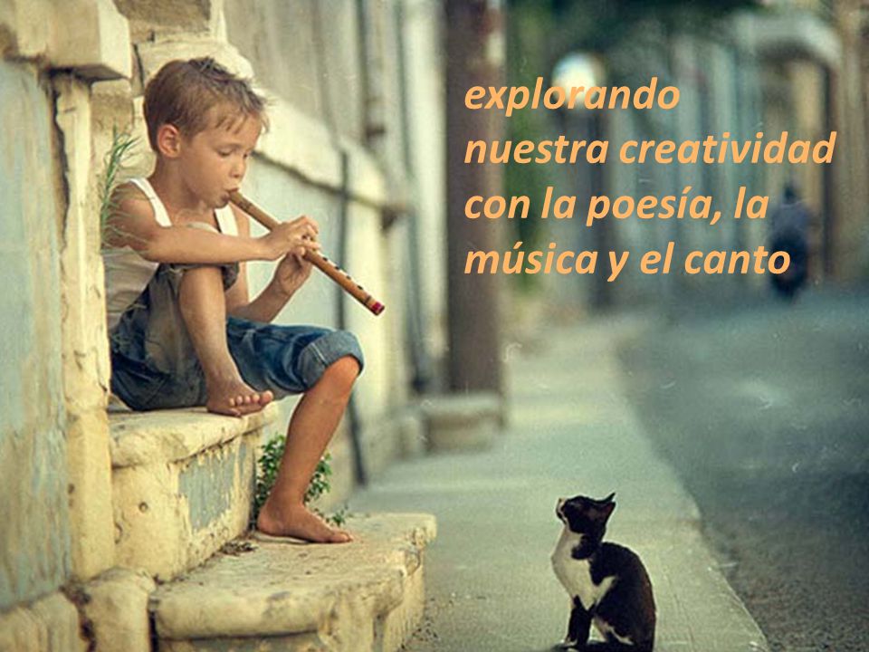 explorando nuestra creatividad con la poesía, la música y el canto