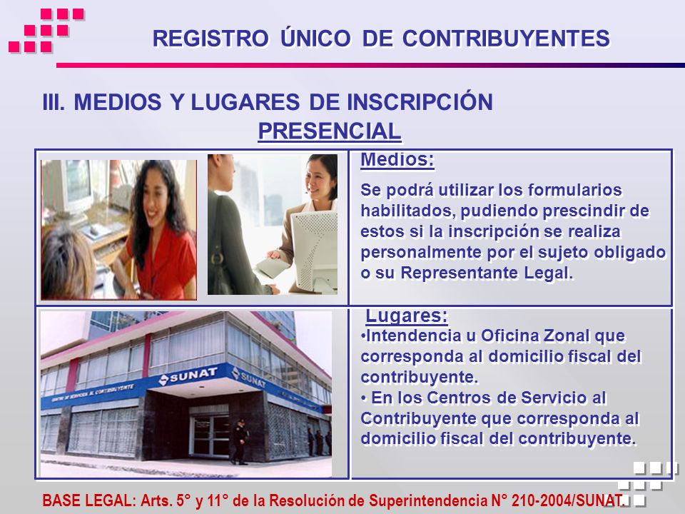 REGISTRO ÚNICO DE CONTRIBUYENTES