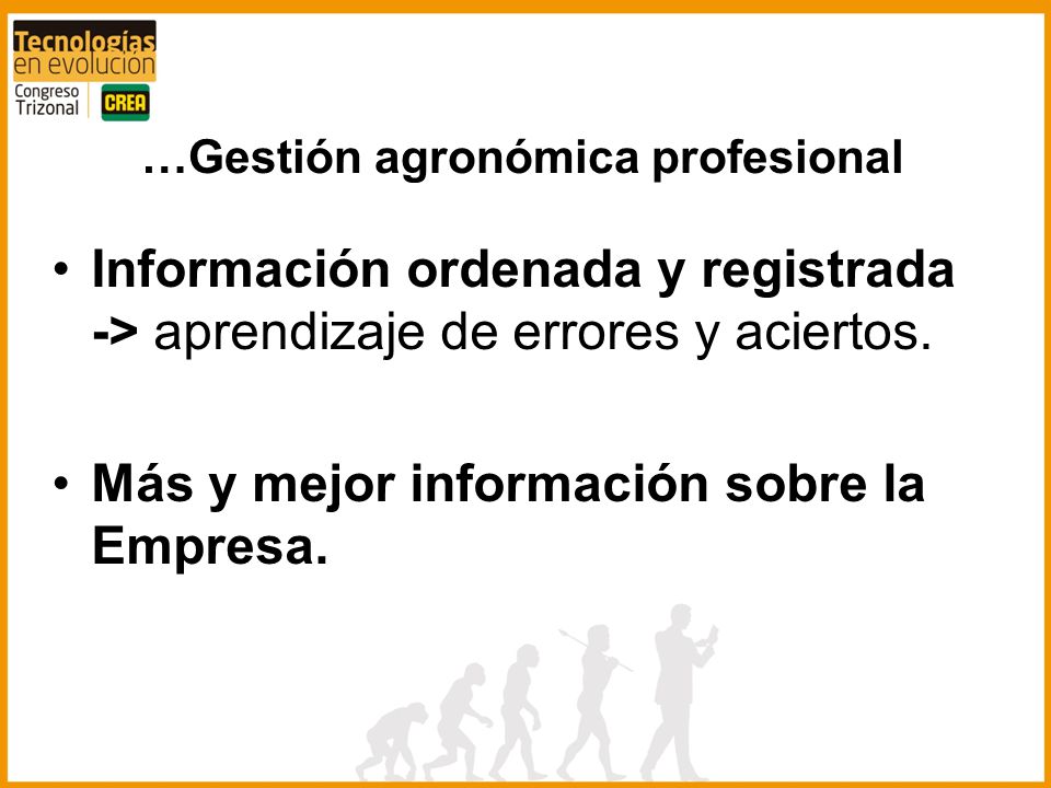 …Gestión agronómica profesional