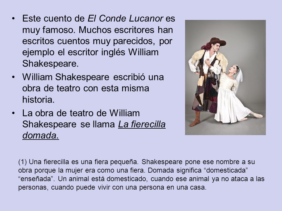 Este cuento de El Conde Lucanor es muy famoso