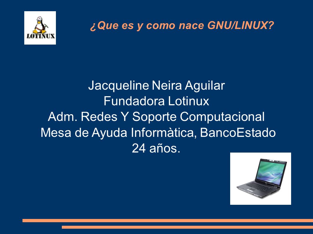 Jacqueline Neira Aguilar Fundadora Lotinux