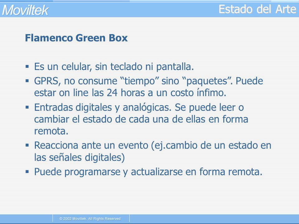 Estado del Arte Flamenco Green Box