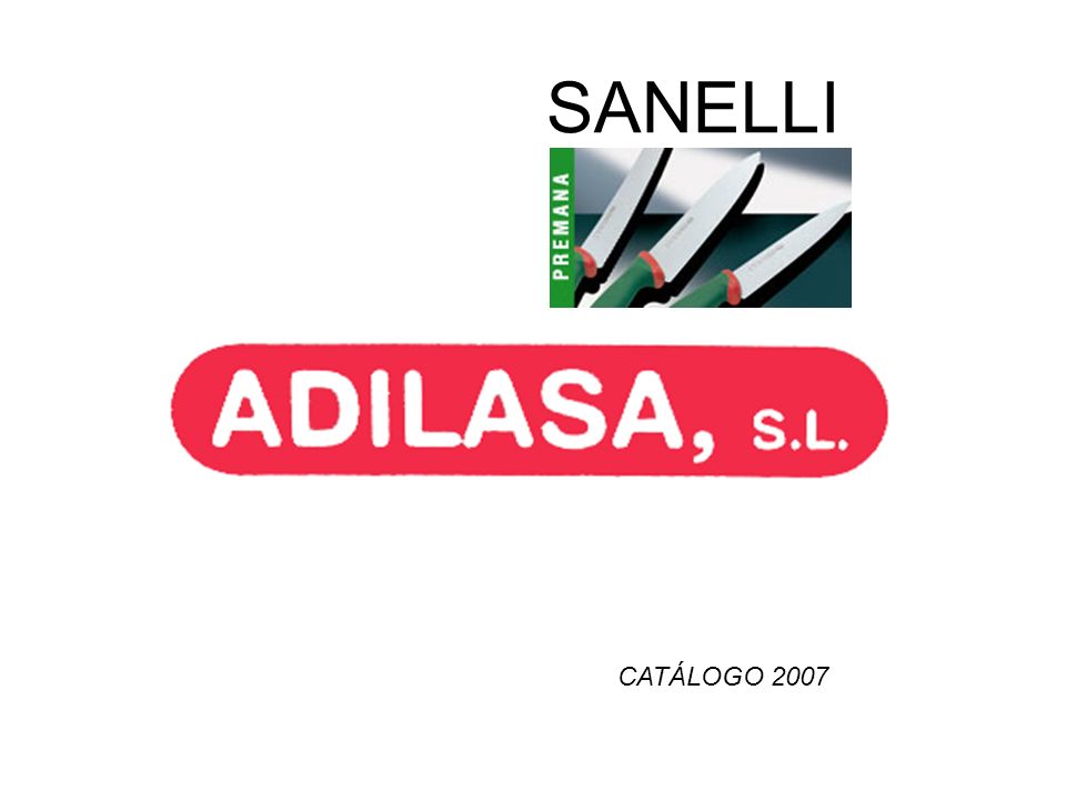 SANELLI CATÁLOGO 2007