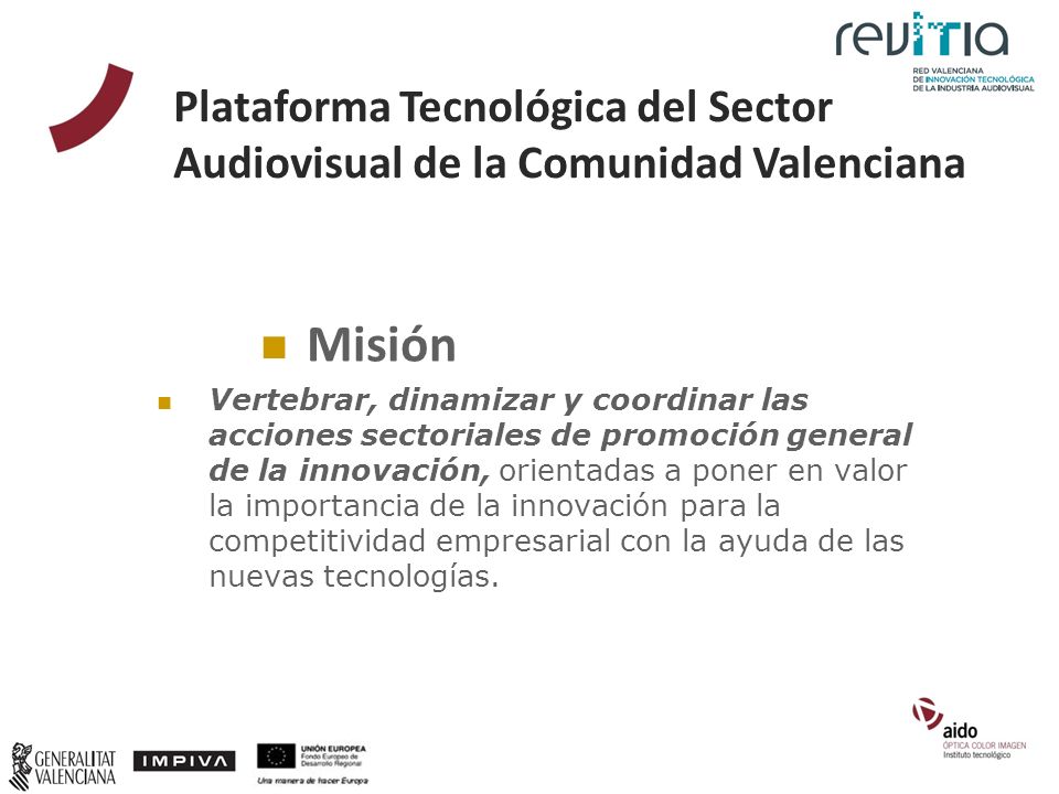 Plataforma Tecnológica del Sector Audiovisual de la Comunidad Valenciana