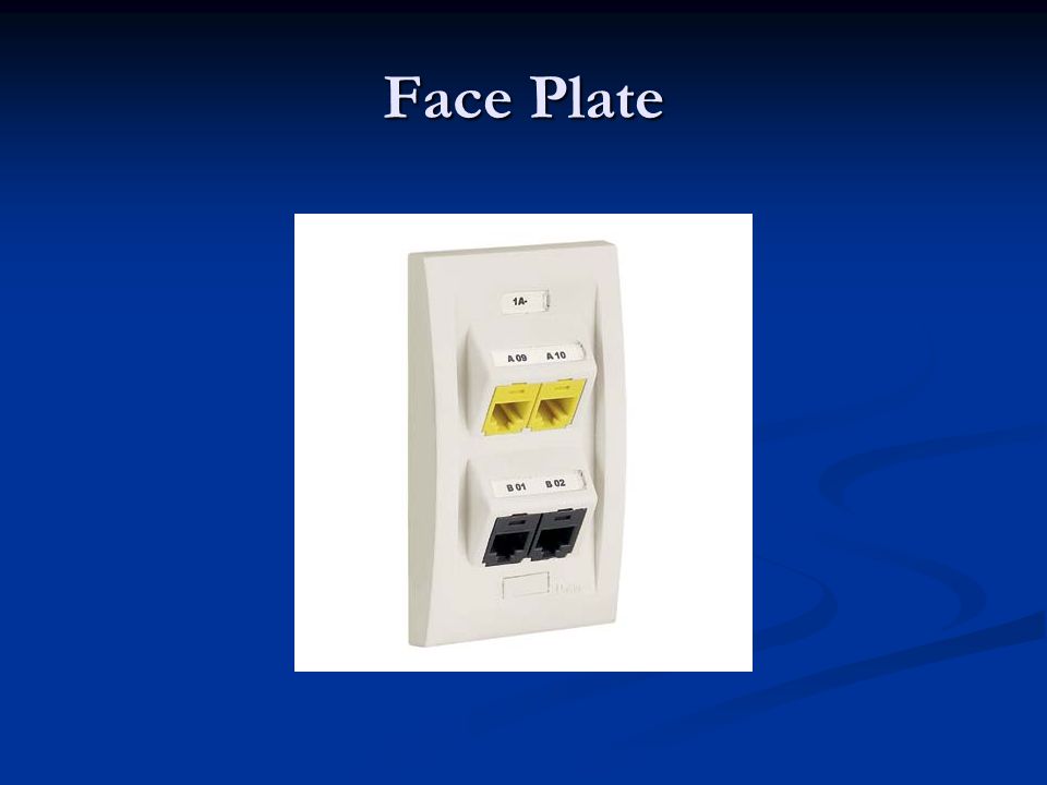 Face Plate
