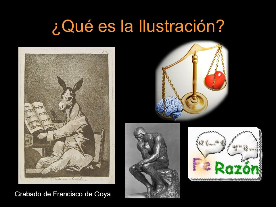 ¿Qué es la Ilustración Grabado de Francisco de Goya.